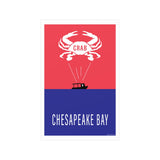 Chesapeake Bay - Crab Posters