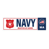 Navy Master-at-Arms (MA)Bumper Sticker