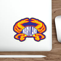 Maryland Crab Counties Sticker 