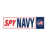 Spy Navy Bumper Stickers