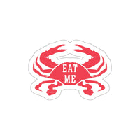 Eat Me Crab Diecut Sticker