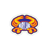 Maryland Crab Counties Sticker 