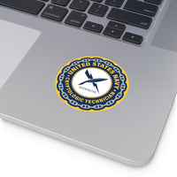 Navy Cryptologic Technician (CTI) Round Vinyl Stickers