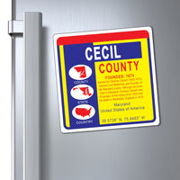 Cecil County Maryland OB Magnet 
