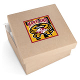 Maryland Flag Crab Vinyl Stickers 