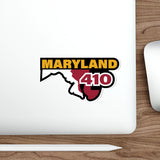 Maryland Area Code (410) Die-Cut Stickers