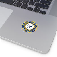 Navy Intelligence Specialist (IS) Round Vinyl Stickers