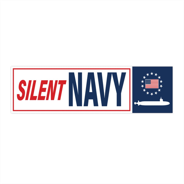 Silent Navy Bumper Stickers