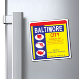 Baltimore City Maryland OB Magnet 