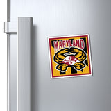 Maryland Flag Crab Magnet 