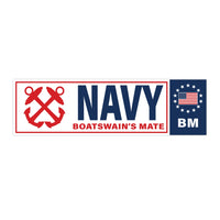 Navy Boatswain's Mate (BM) Bumper Sticker