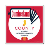Cumberland County NJ pr Magnet 