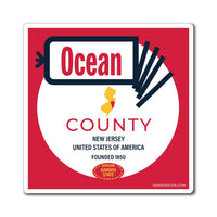 Ocean County NJ pr Magnets 