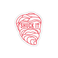 Shuck It Oyster Diecut Sticker