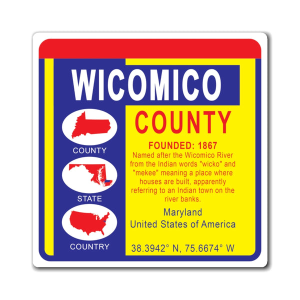Wicomico County Maryland OB Magnet 