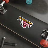 Maryland Area Code (667) Die-Cut Stickers