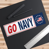 Go Navy Bumper Stickers