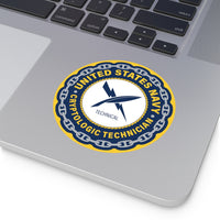 Navy Cryptologic Technician (CTT) Round Vinyl Stickers