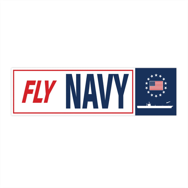 Fly Navy Carrier Bumper Stickers