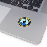 Navy Surface Force Round Vinyl Stickers
