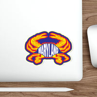 Maryland Crab Counties Sticker 