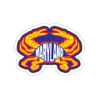 Maryland Crab Counties Sticker 